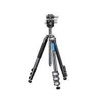 Leofoto Manba Carbon Fibre Tripod LV324C+LH40 With Flip Lock