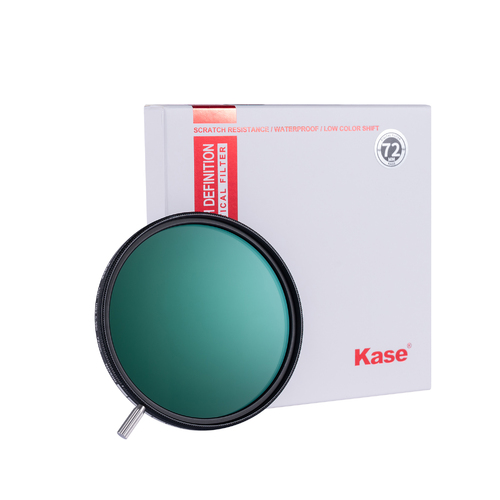 Kase 62mm Screw Type Variable ND Filter ND2.5-500 (1.32 - 9 stops)