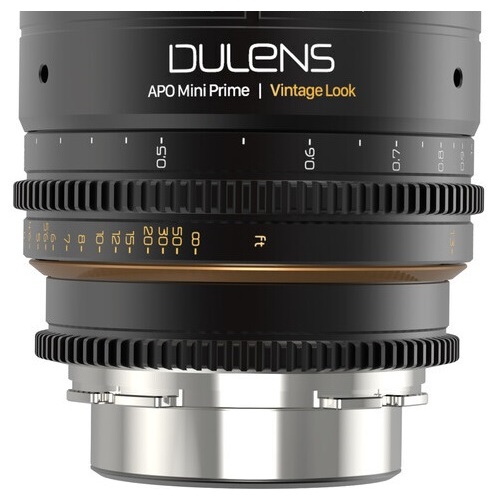 Dulens APO Mini Prime 110mm T2.5 Lens (PL Mount) Black