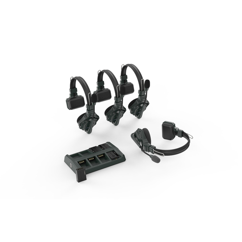 Hollyland Solidcom C1-4S Wireless Intercom System with 4 Headset