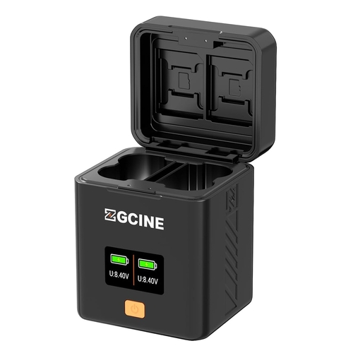 ZGCINE PS-W235 Charging Case USB-C PD Fast Dual Charger for FujiFilm NP-W235 Camera Battery