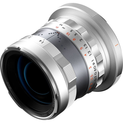 Thypoch Full-Frame Photography Lens Simera 35mm F1.4 for Canon RF Mount (Silver)